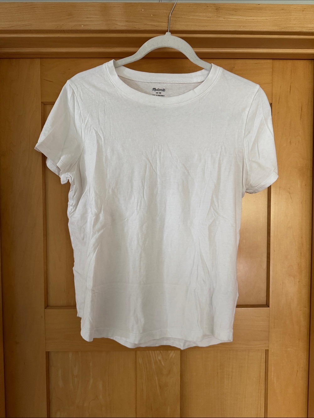 Madewell Classic White basic Tee - Size Medium